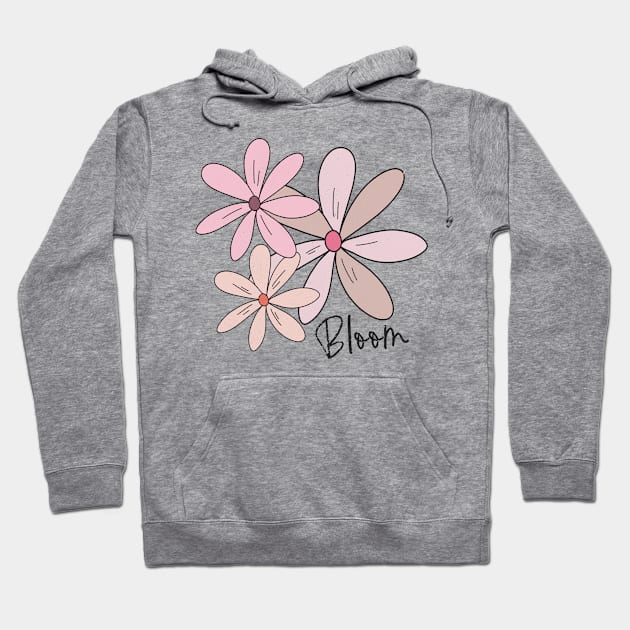 Wild Flowers - Bloom Hoodie by Mastilo Designs